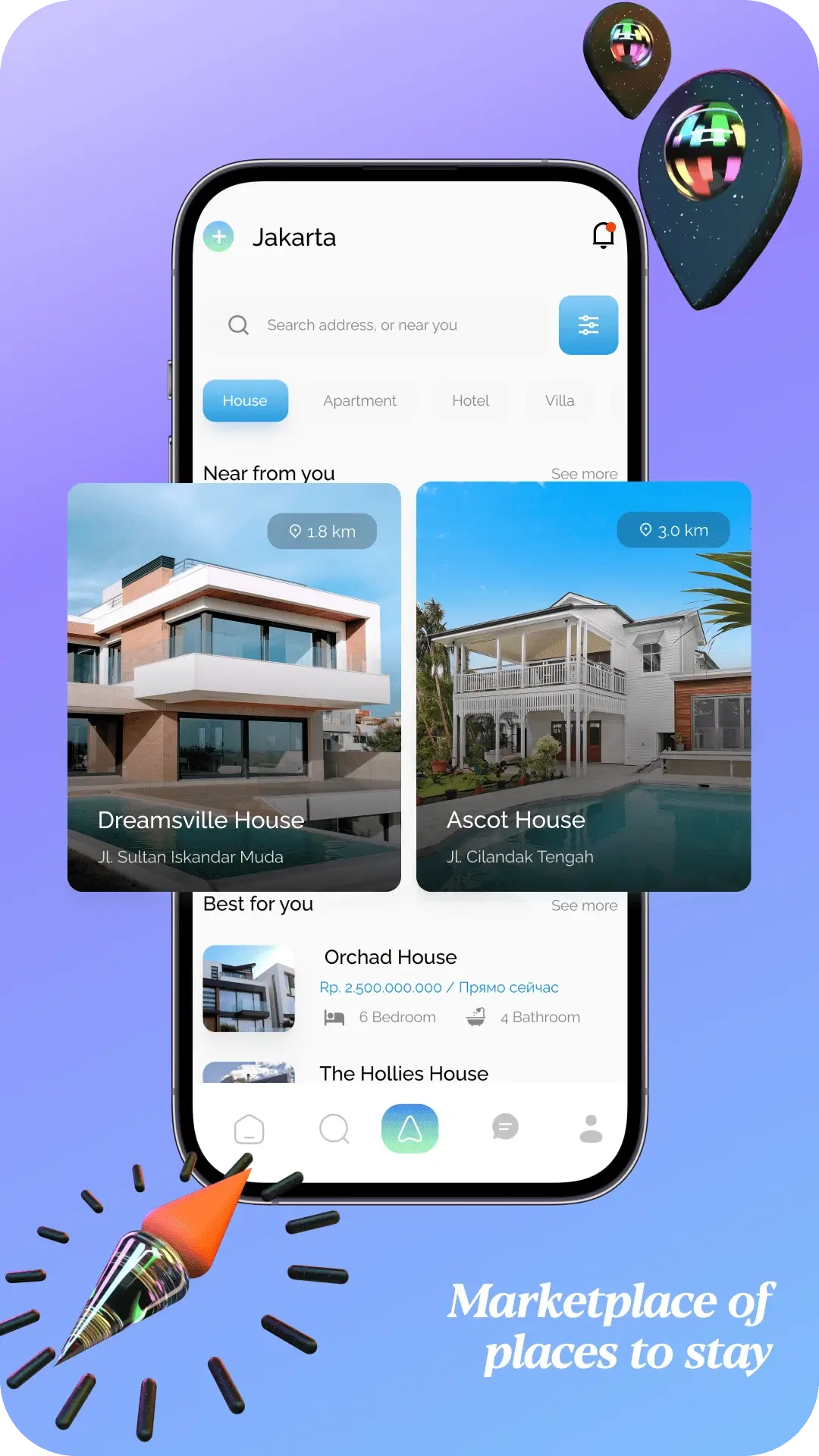 Экран платфорсы W на смартфоне